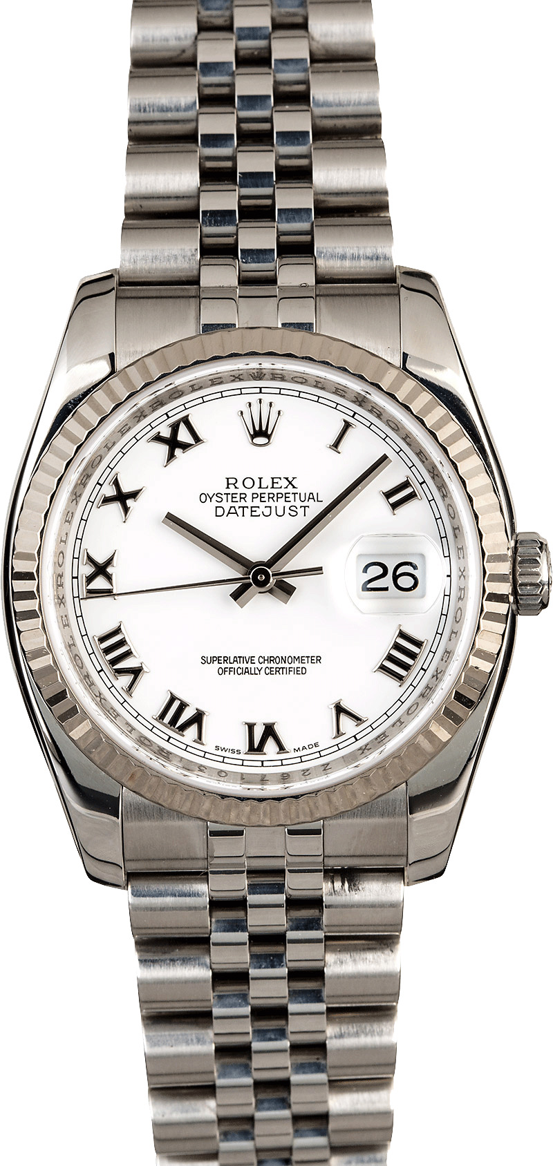 used rolex datejust jubilee