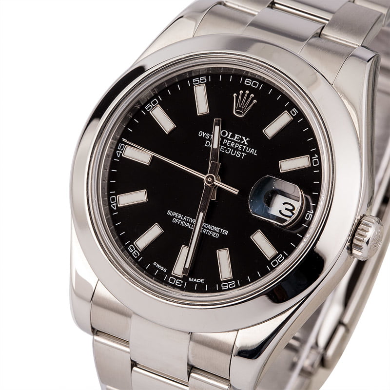 Buy Used Rolex Datejust 116300 | Bob's Watches - Sku: 126479