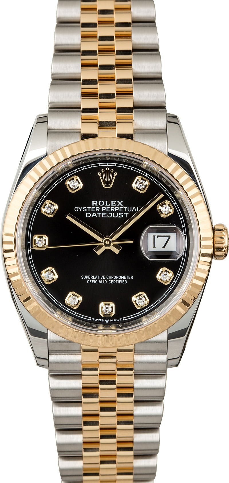 Rolex Datejust 126233 Black Diamond Dial