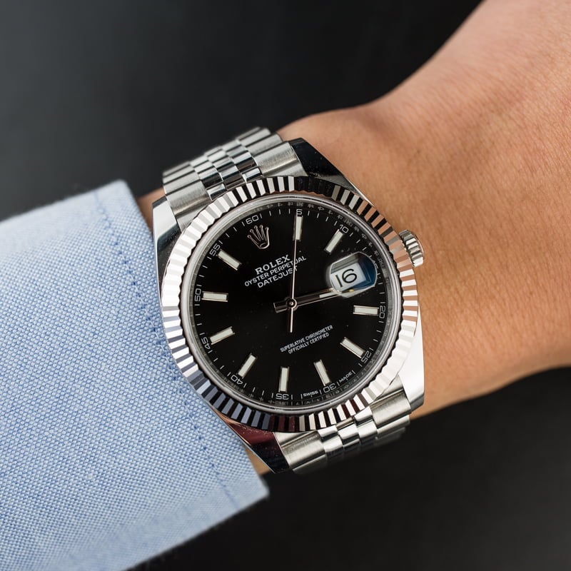 Rolex Datejust Ii Ref 126334 Black Dial