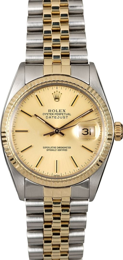 Rolex Two Tone Datejust