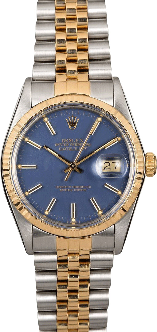 1984 rolex datejust two tone