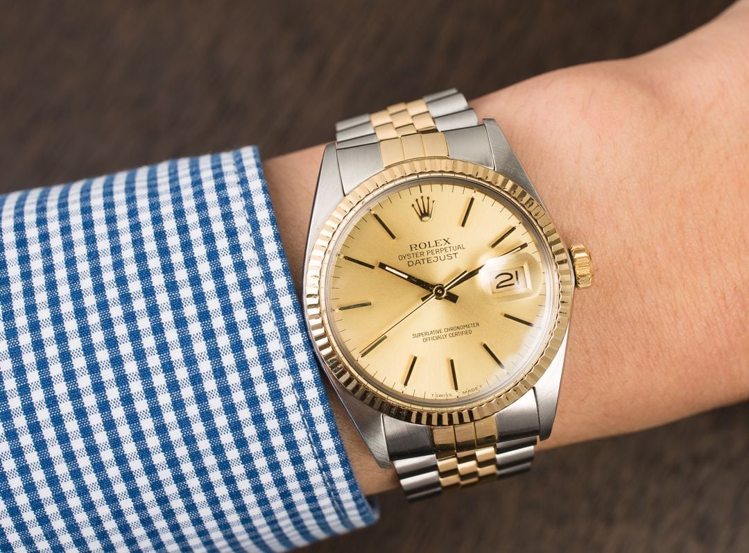 rolex 16013 two tone