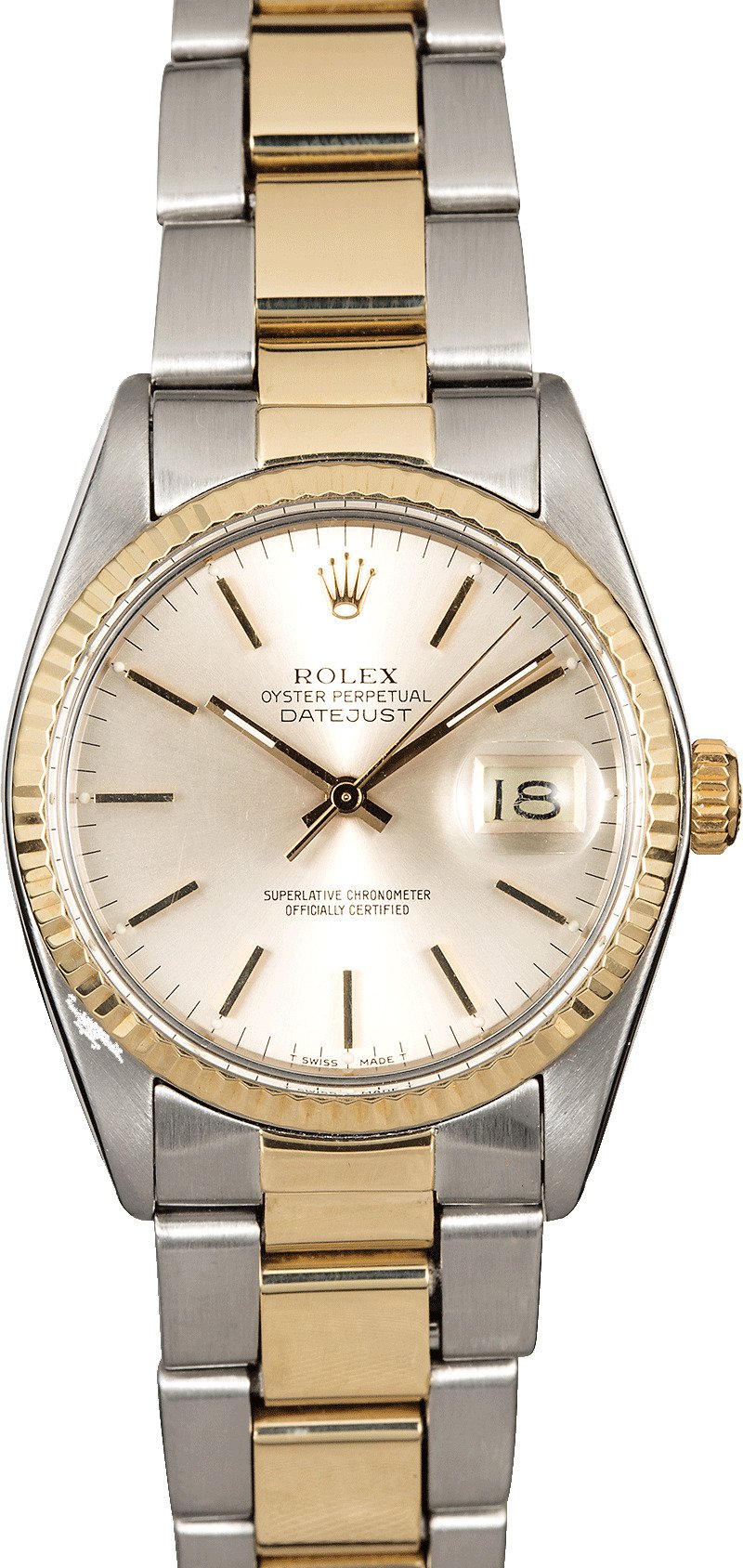 rolex classic two tone oyster