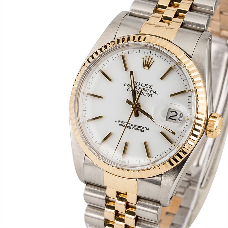 Used Rolex Datejust 16013 Fluted Bezel