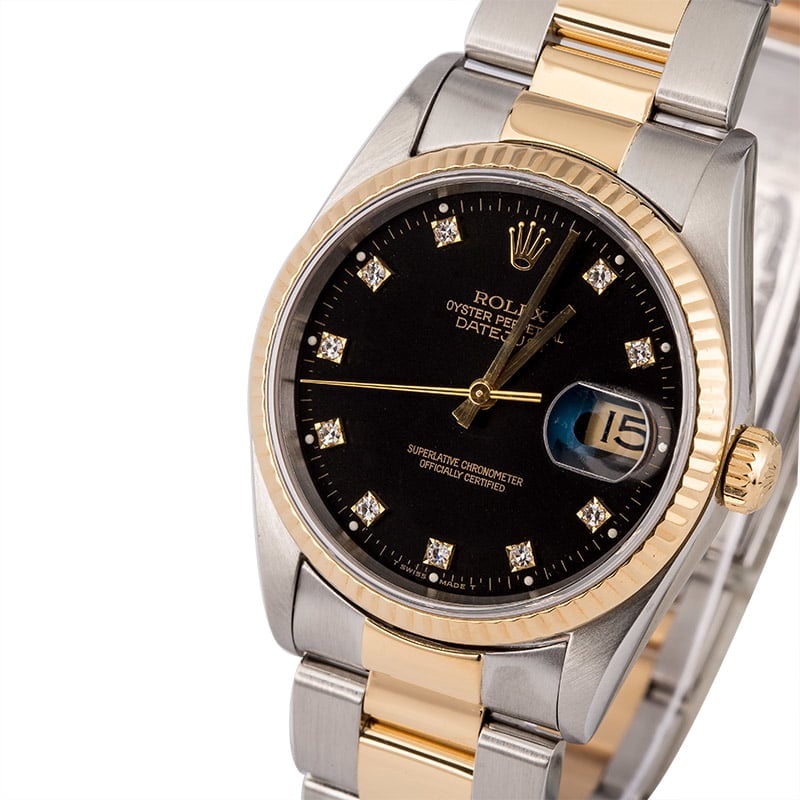 Buy Used Rolex Datejust 16203 | Bob's Watches - Sku: 124837