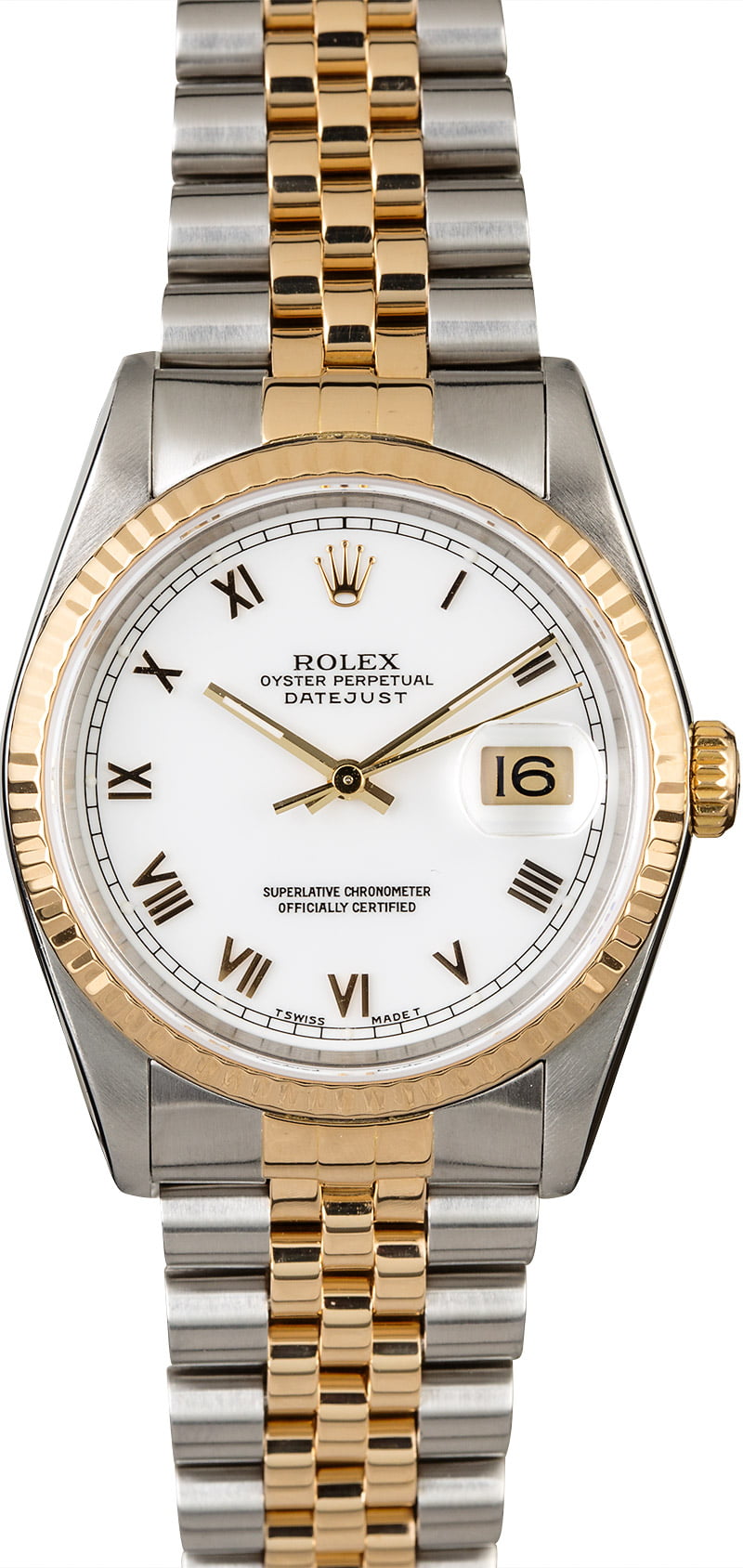  Rolex  Datejust 16233  Roman Markers