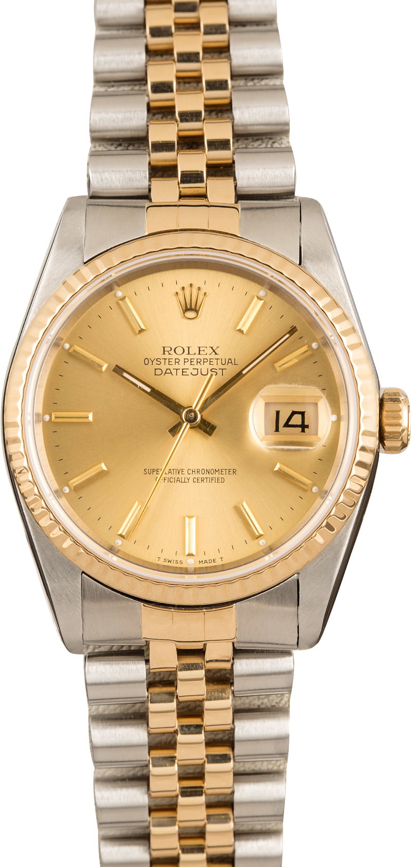 Buy Used Rolex Datejust 16233 | Bob's Watches - Sku: 129807