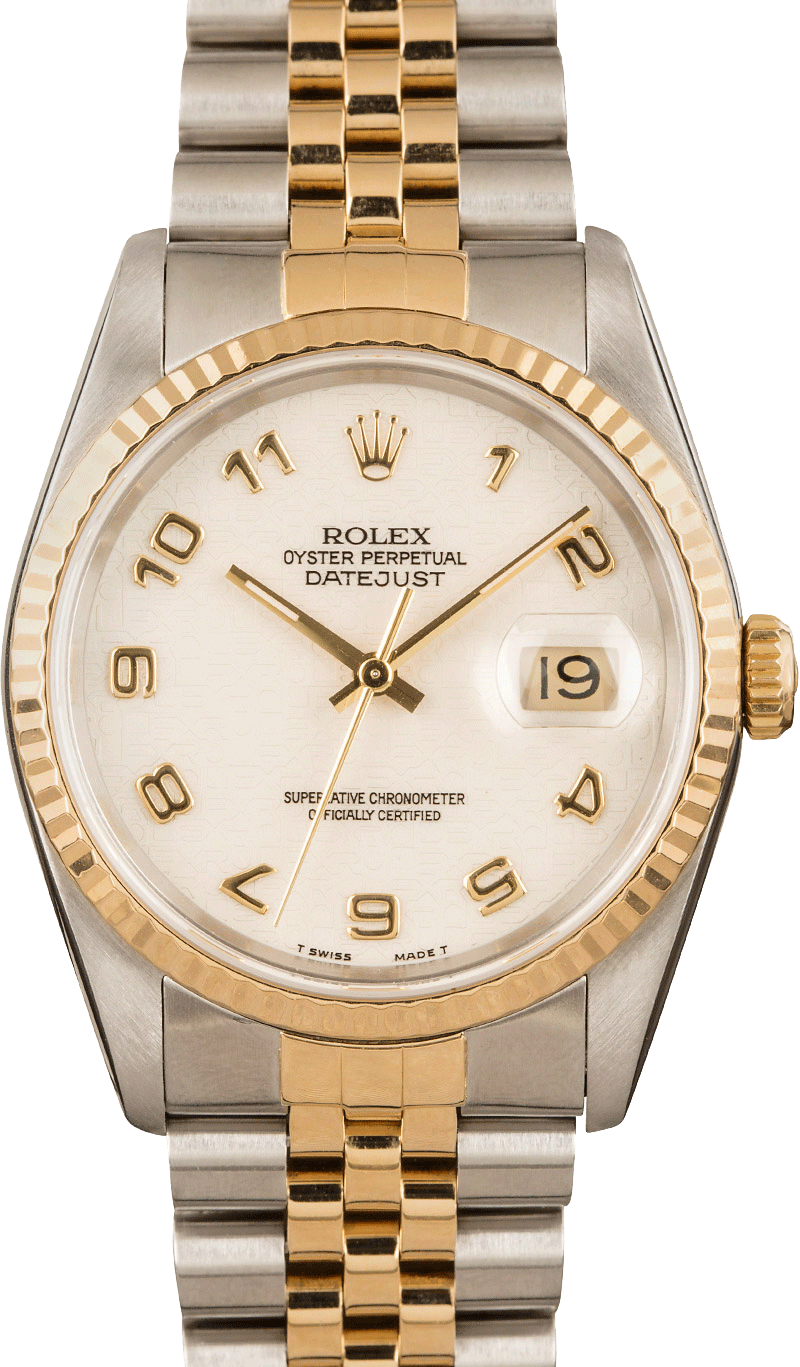 rolex swiss made 16233 superlative oyster perpetual chronometer