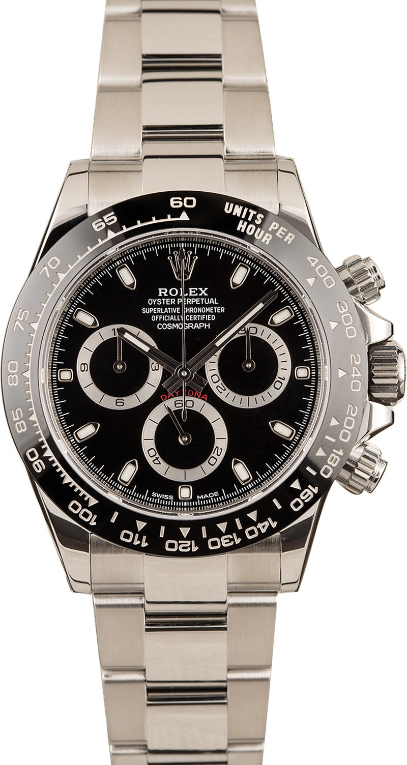 Buy Used Rolex Daytona 116500LN | Bob's Watches - Sku: 129591
