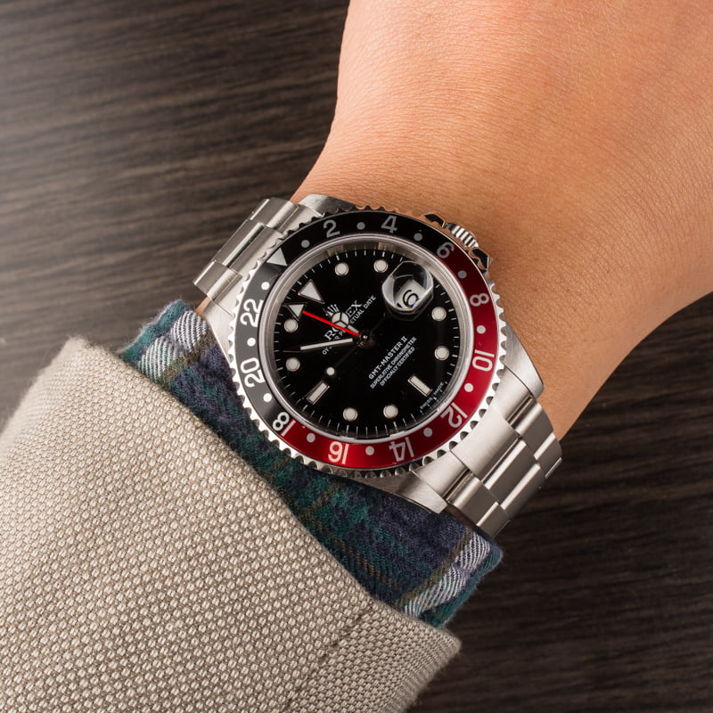 Unworn Rolex 'Coke' GMT Master II 16710