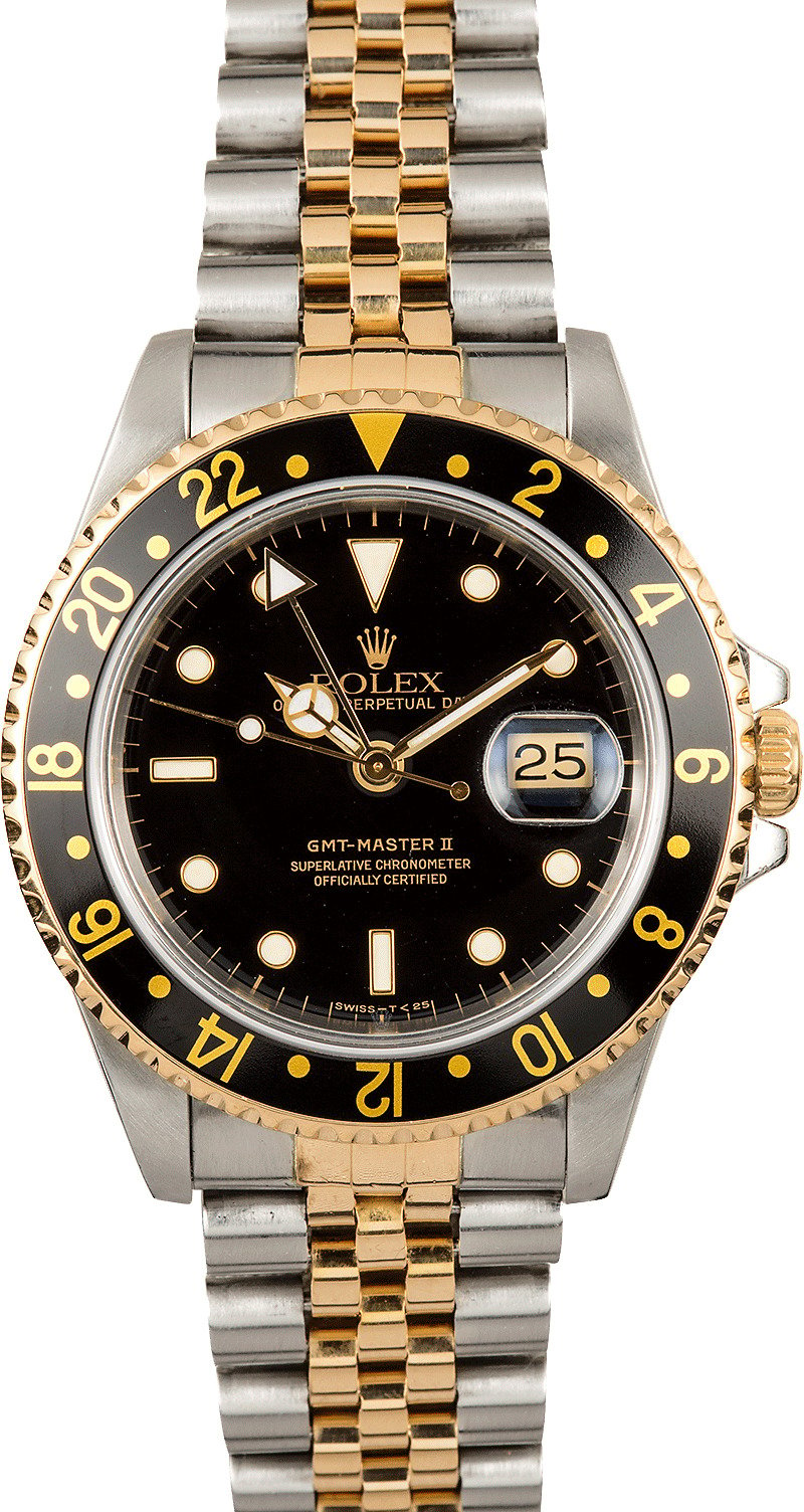 rolex gmt two tone jubilee