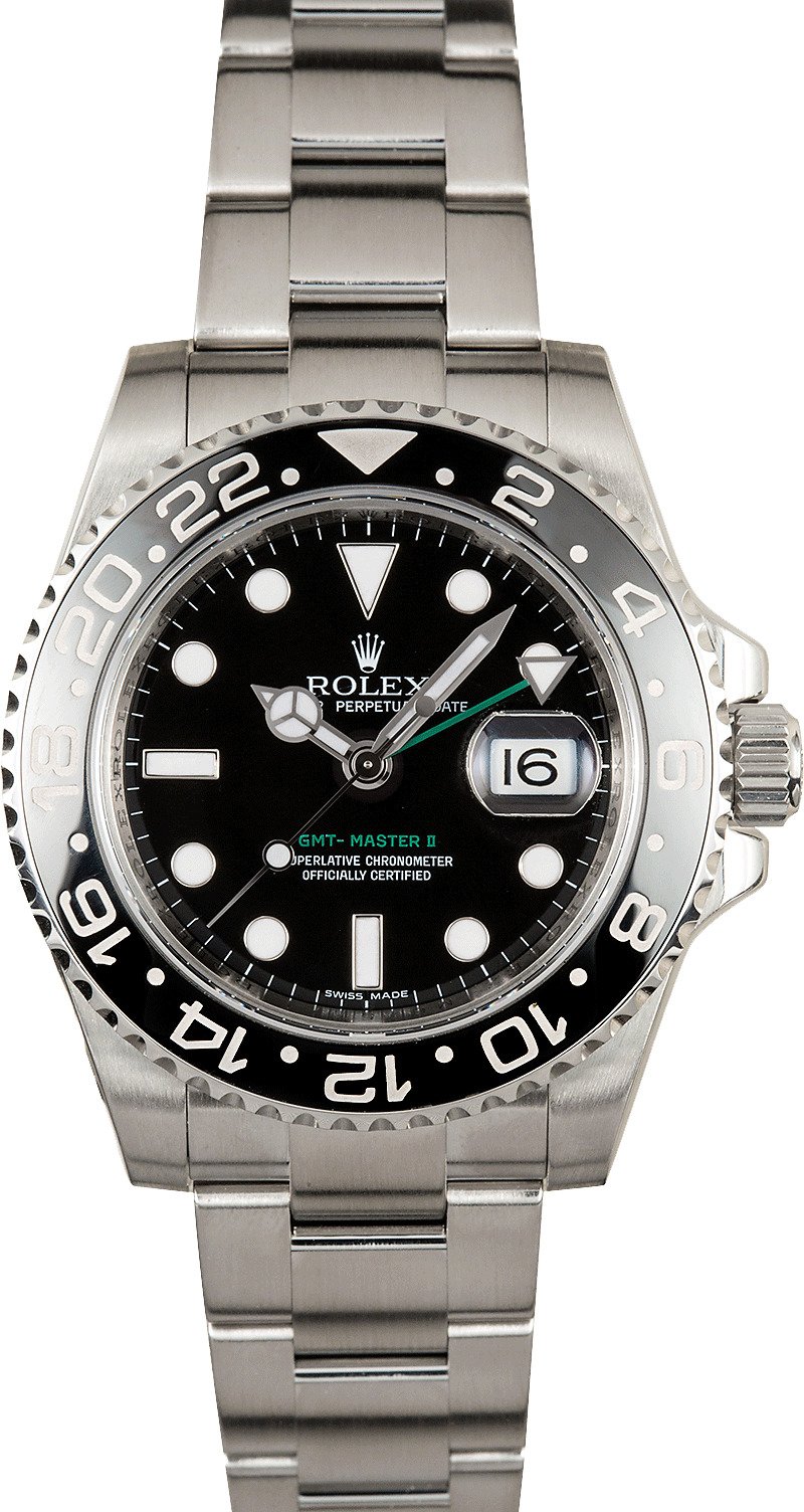 Rolex GMT Master II Black 116710 Green 