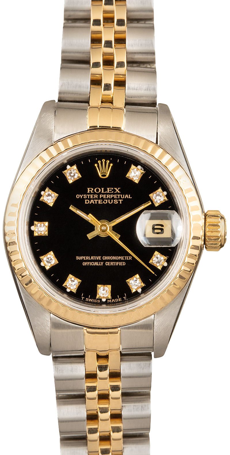 Buy Used Rolex Lady Datejust 69173 | Bob's Watches - Sku: 148918 X