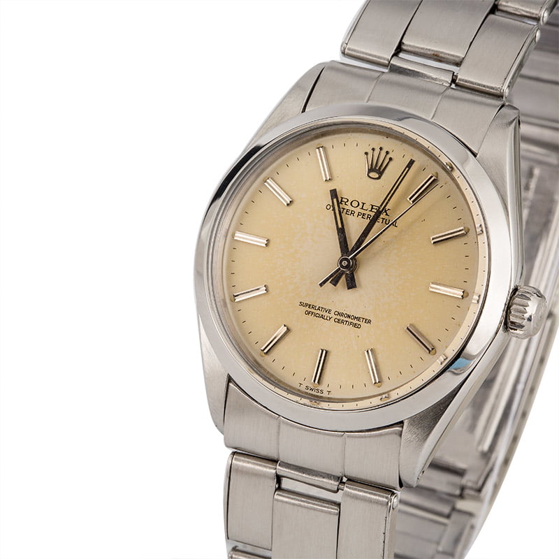 Vintage Rolex Oyster Perpetual 1002 Oyster Rivet