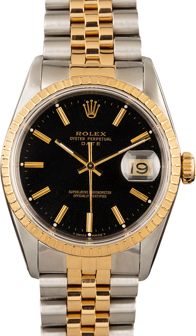 Buy Used Rolex Date 15223 Bob s Watches Sku 139242 x