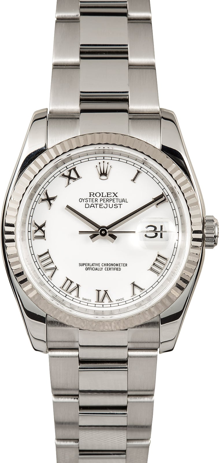 Rolex Oyster Perpetual Datejust 116234 White