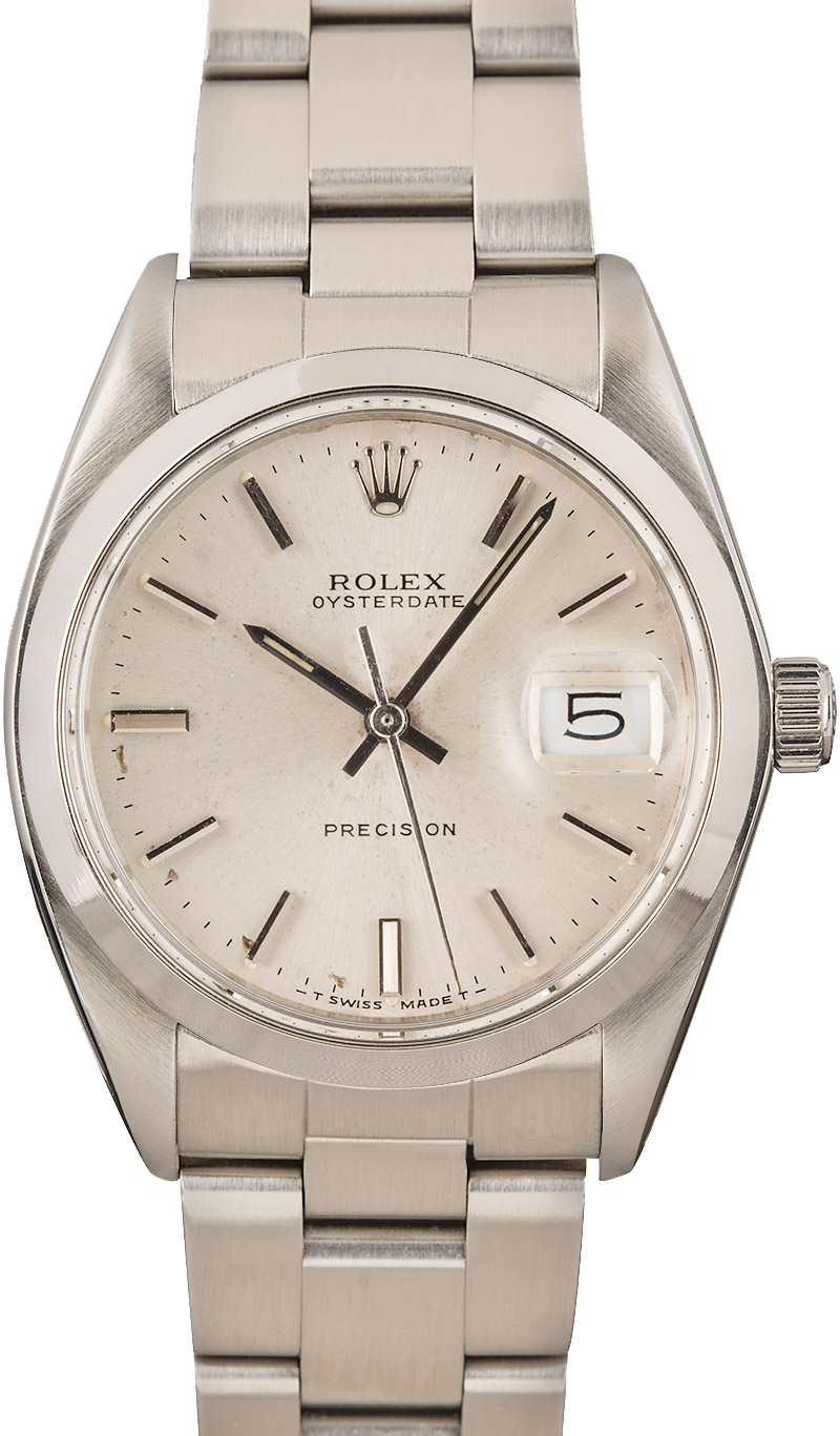 Buy Vintage Rolex OysterDate 6694 | Bob's Watches - Sku: 151257