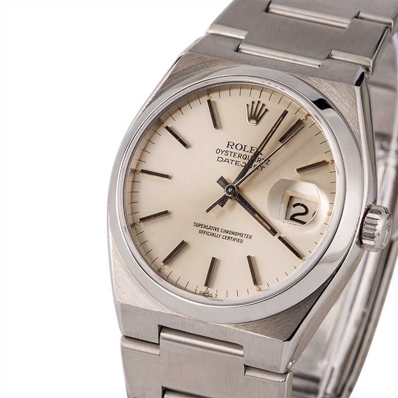 Pre-Owned Rolex Oysterquartz Datejust 17000