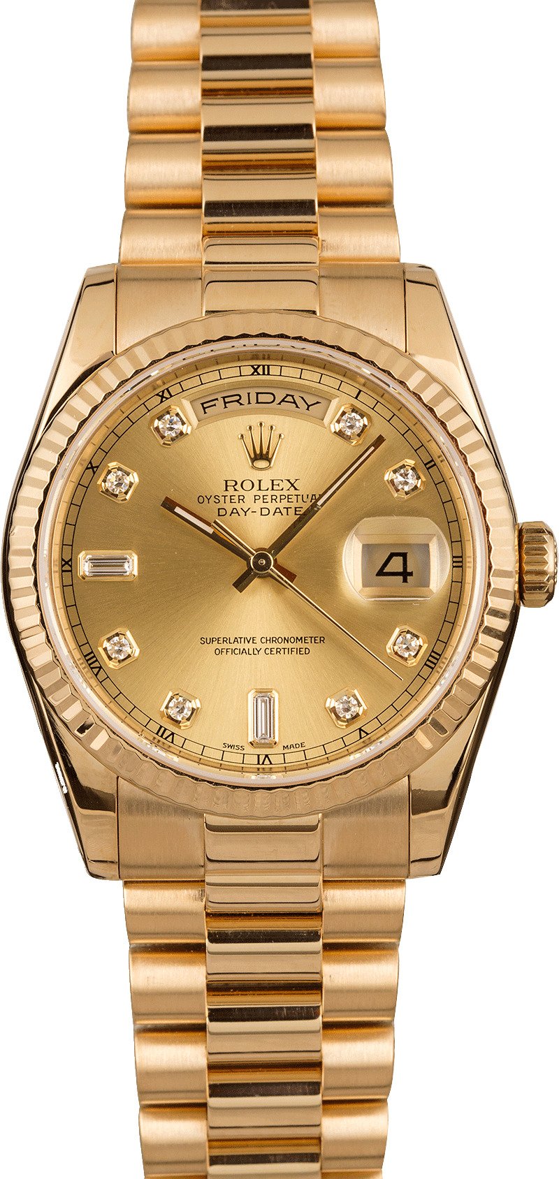 Buy Used Rolex President 118238 | Bob's Watches - Sku: 129749 x