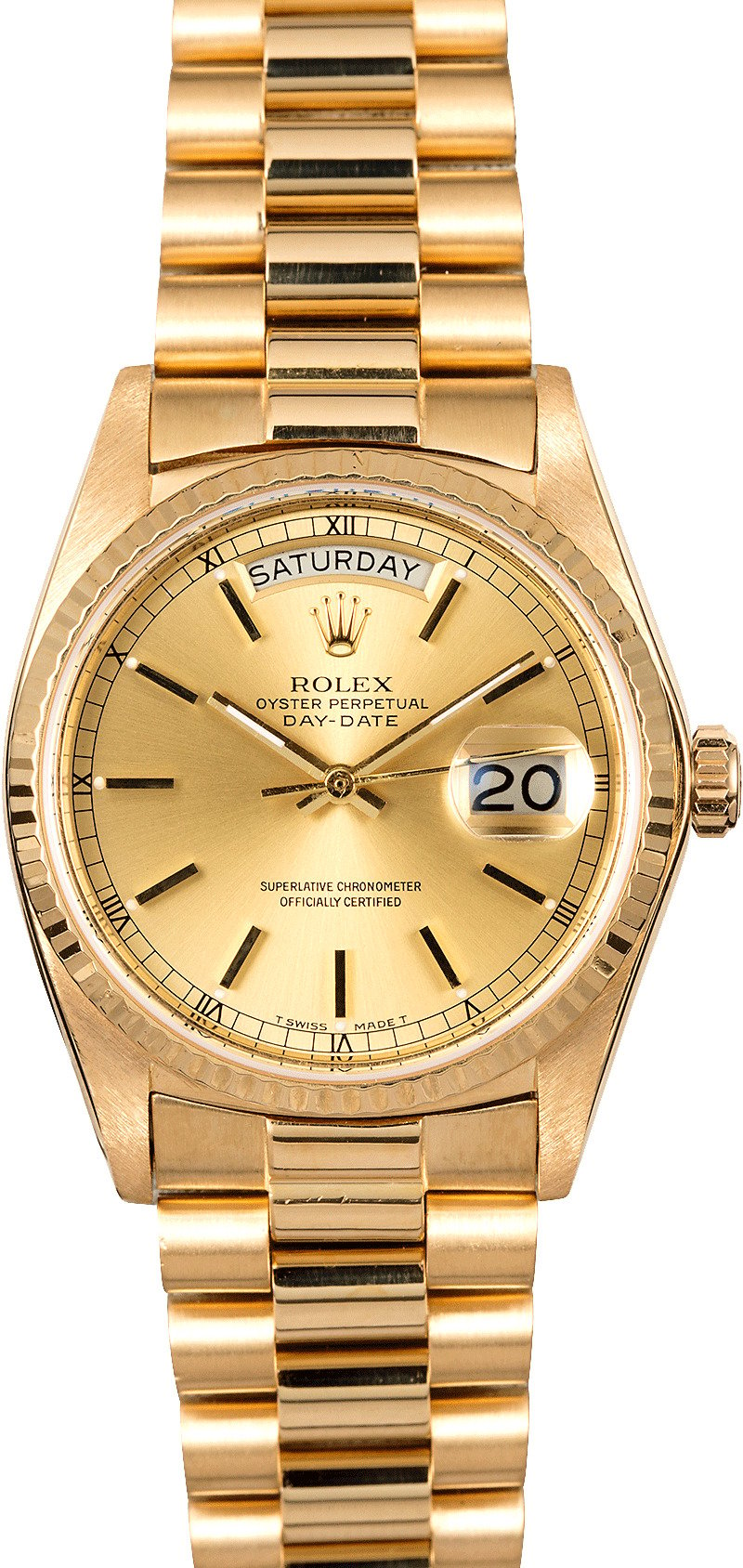 certified pre owned rolex presidential
