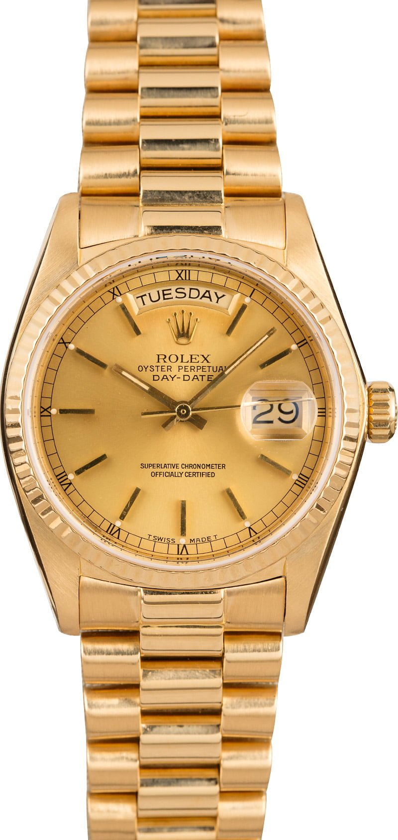 rolex president oro