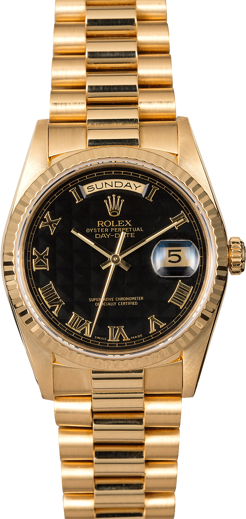 rolex black pyramid dial