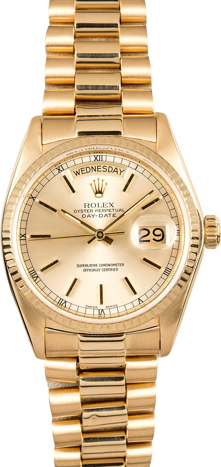 Rolex President Gold Day-Date 18038