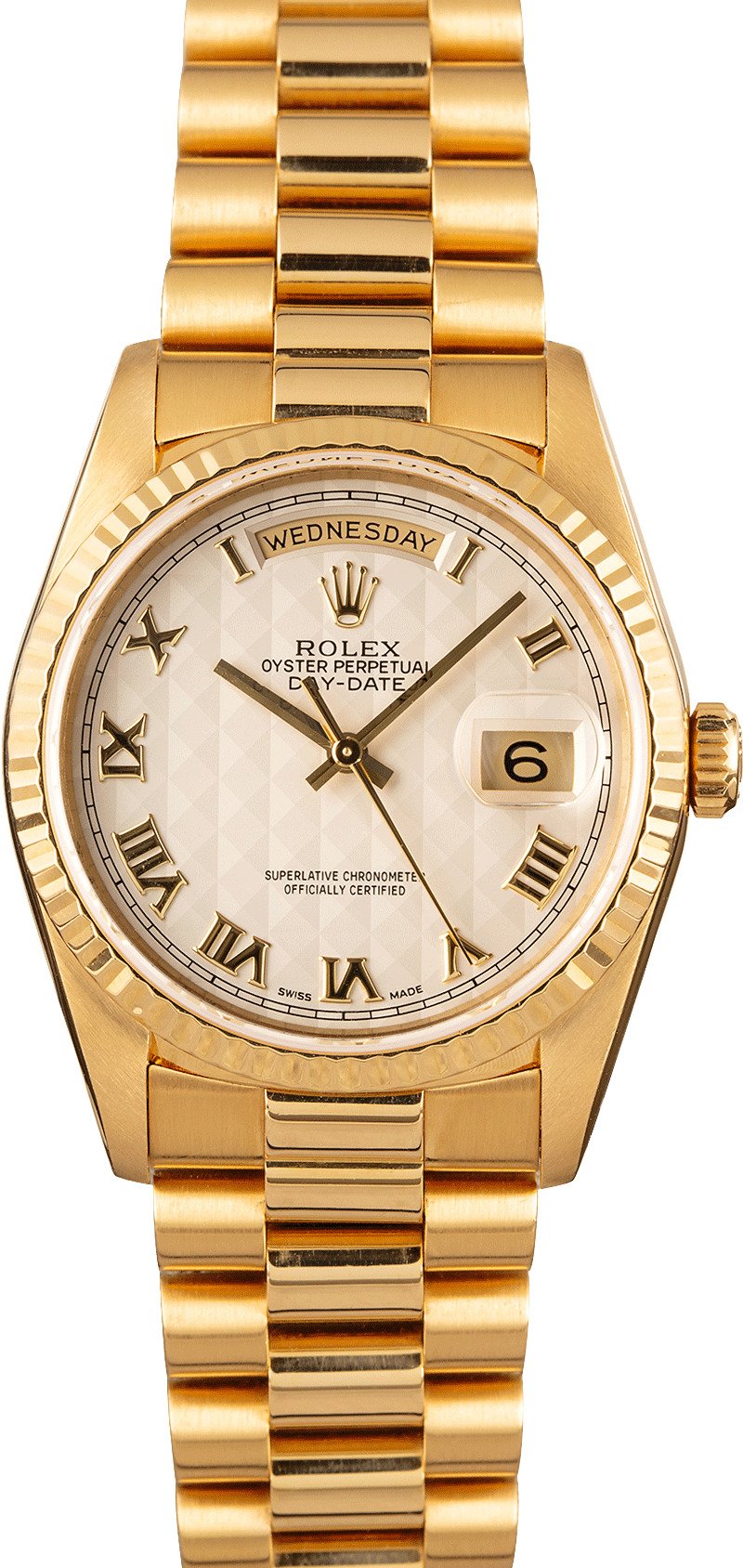 Rolex Presidential 18238 White Roman Dial