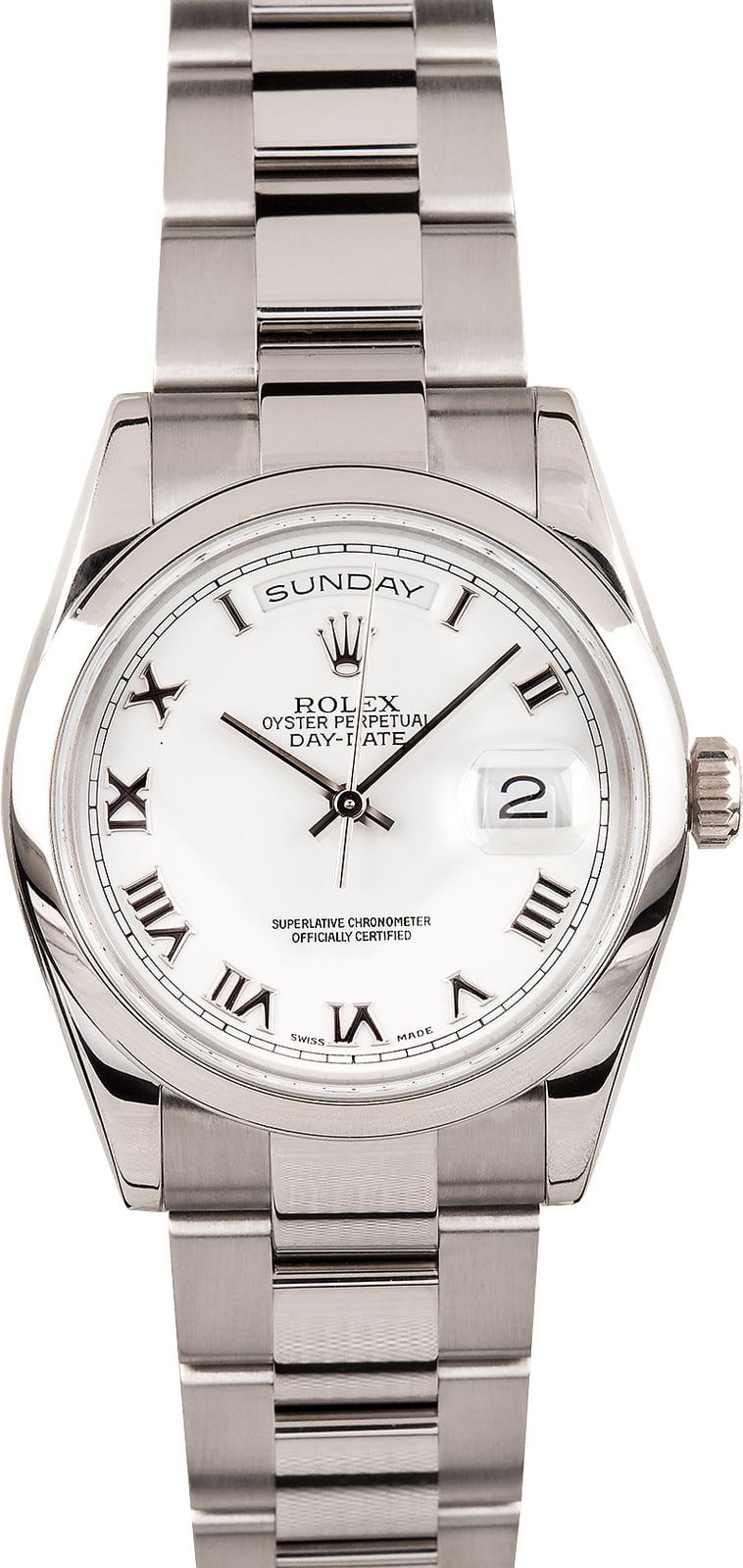 Rolex Day-Date Presidential White Gold Dial