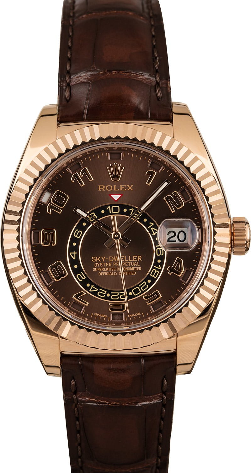 Rolex Sky Dweller Rose Gold