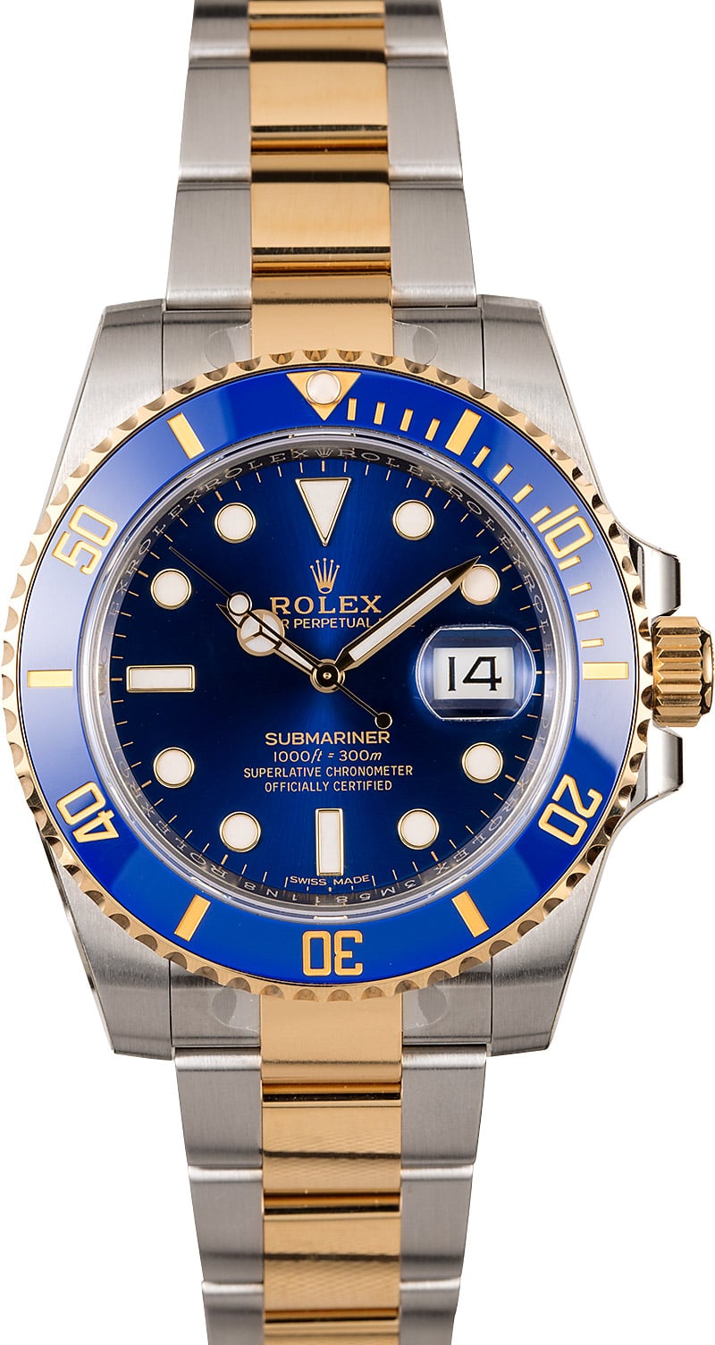 Rolex Submariner 116613LB Factory Stickers