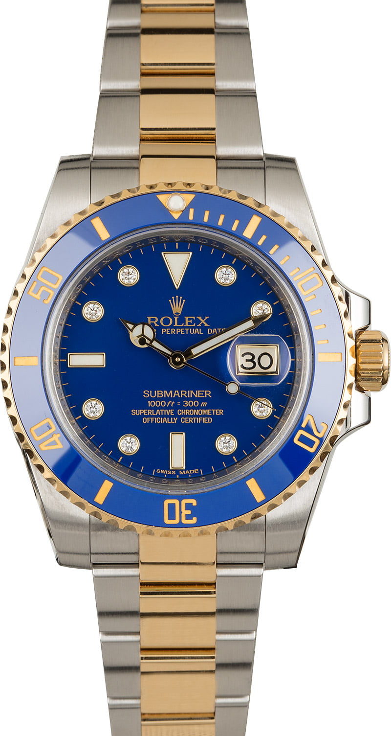 rolex submariner blue used