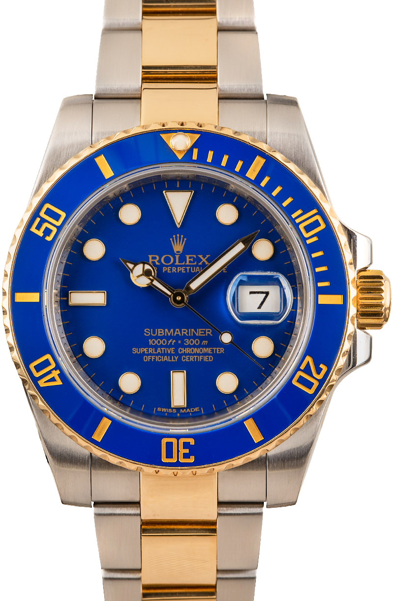 Buy Used Rolex Submariner 116613 | Bob's Watches - Sku: 152299