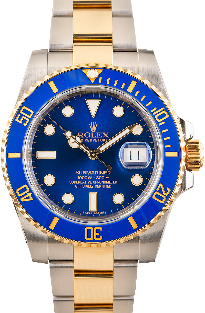 Buy Used Rolex Submariner 116613 | Bob's Watches - Sku: 152511