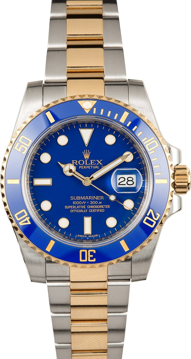 Rolex Submariner 116613 Blue Dial