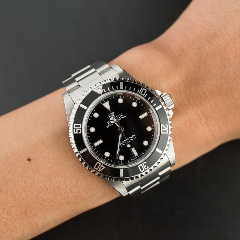 Rolex No Date Submariner Reference 14060M