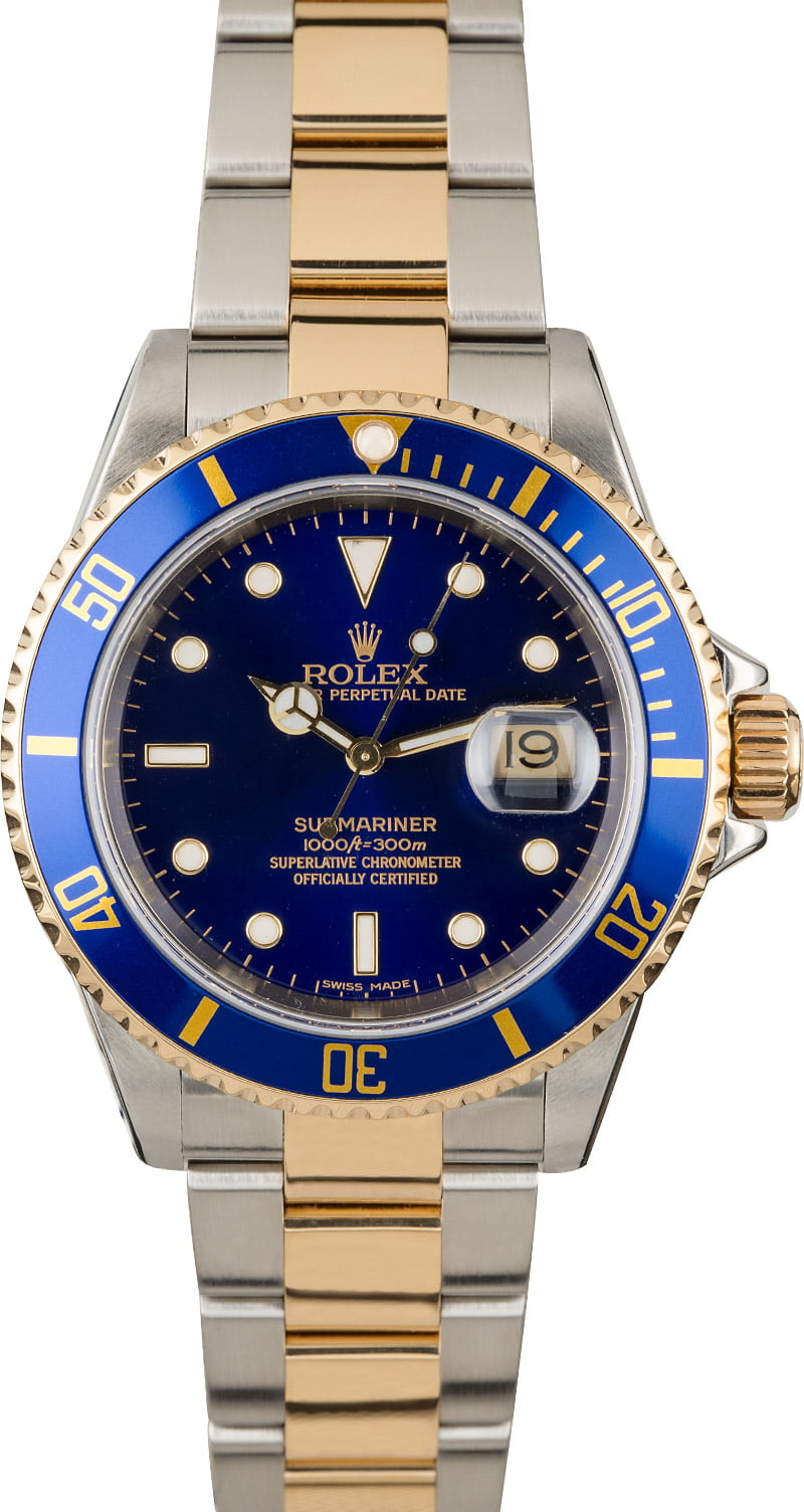 rolex submariner blue used