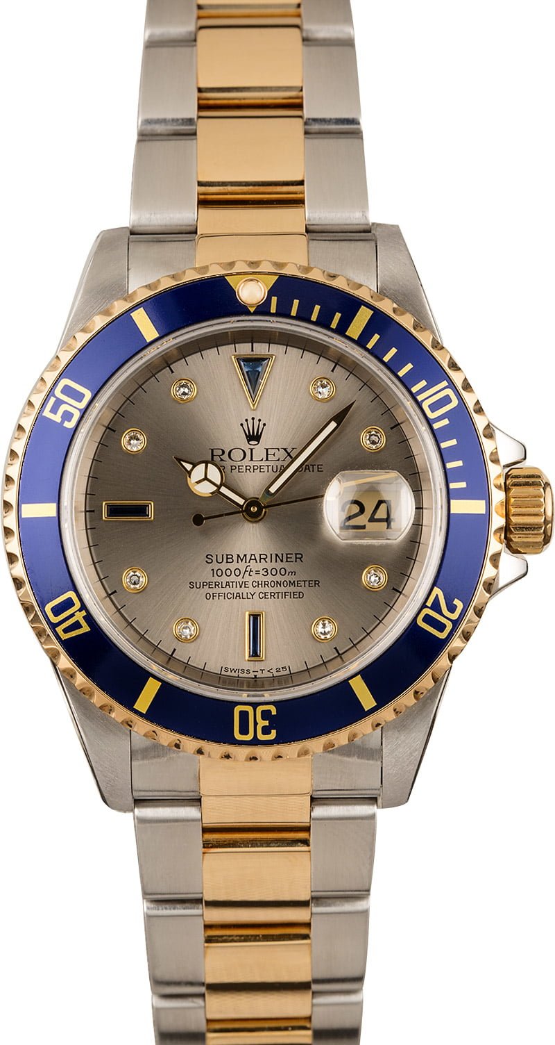 Buy Used Rolex Submariner 16613 | Bob's Watches - Sku: 126568