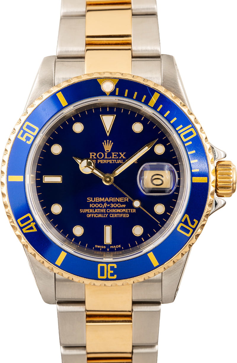 rolex submariner mens watch 16613