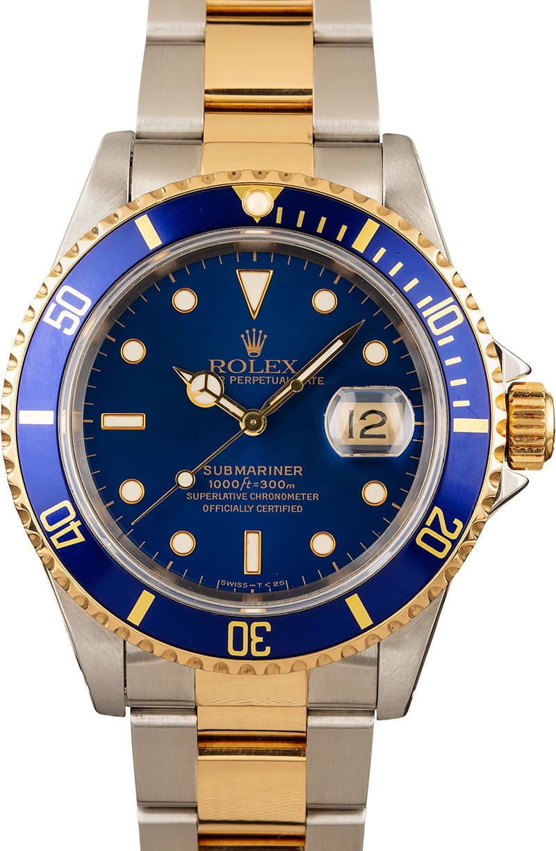 rolex submariner blue dial price