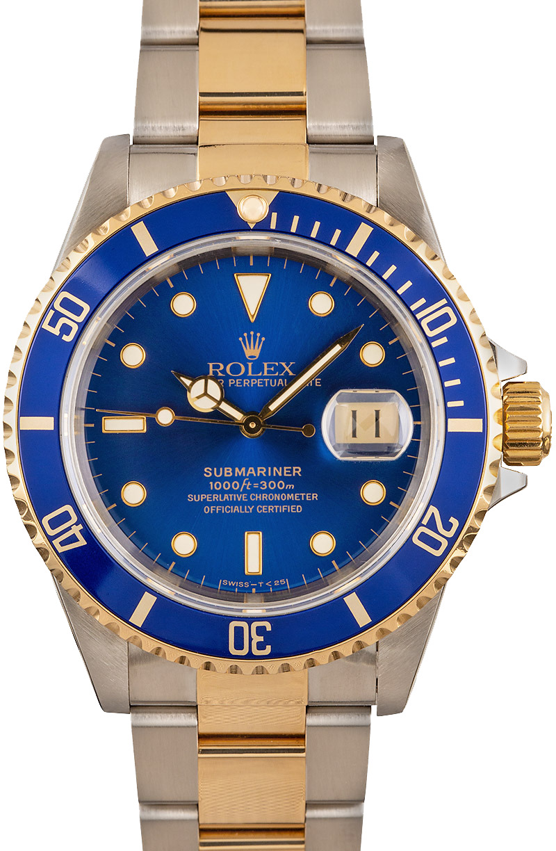 rolex blue men