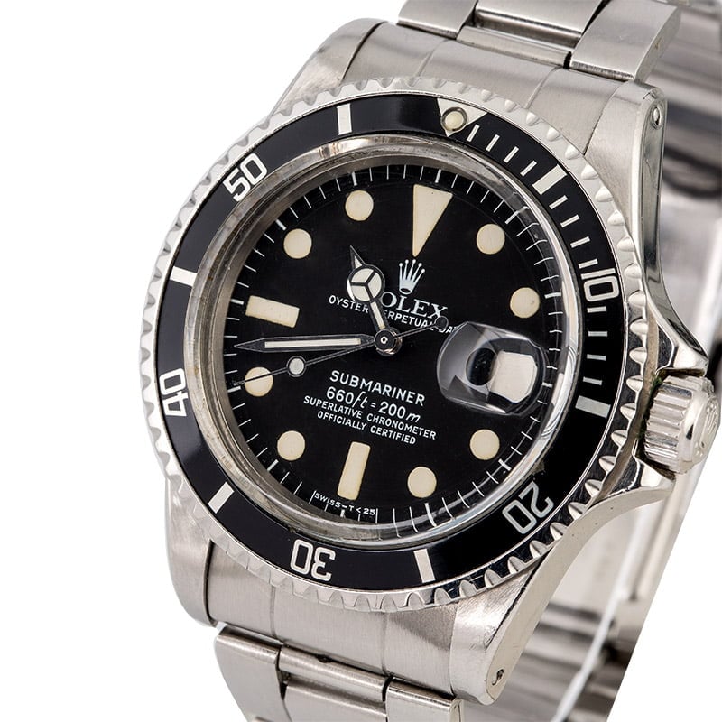 Buy Used Rolex Submariner 1680 Bob s Watches Sku 113461 t