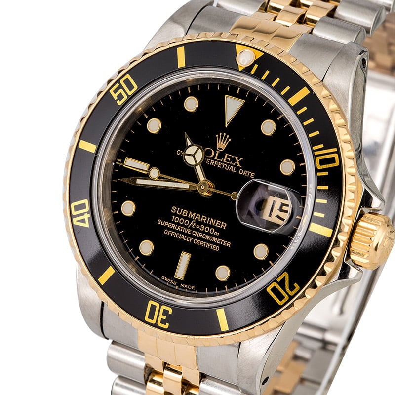 Rolex Submariner 16803 Two Tone Jubilee