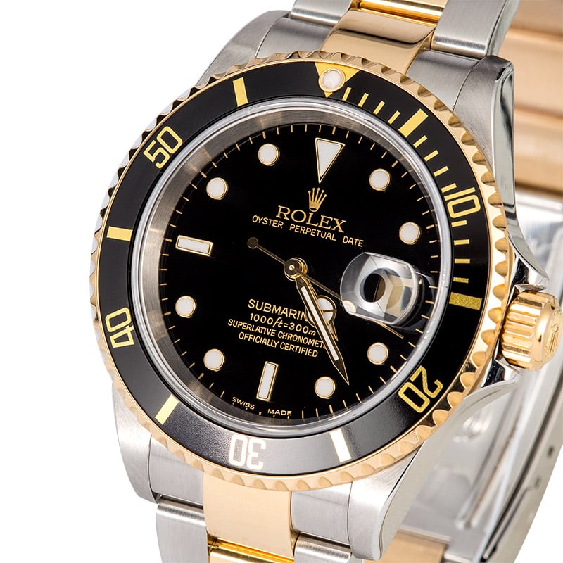 Buy Used Rolex Submariner 16613 | Bob's Watches - Sku: 114754