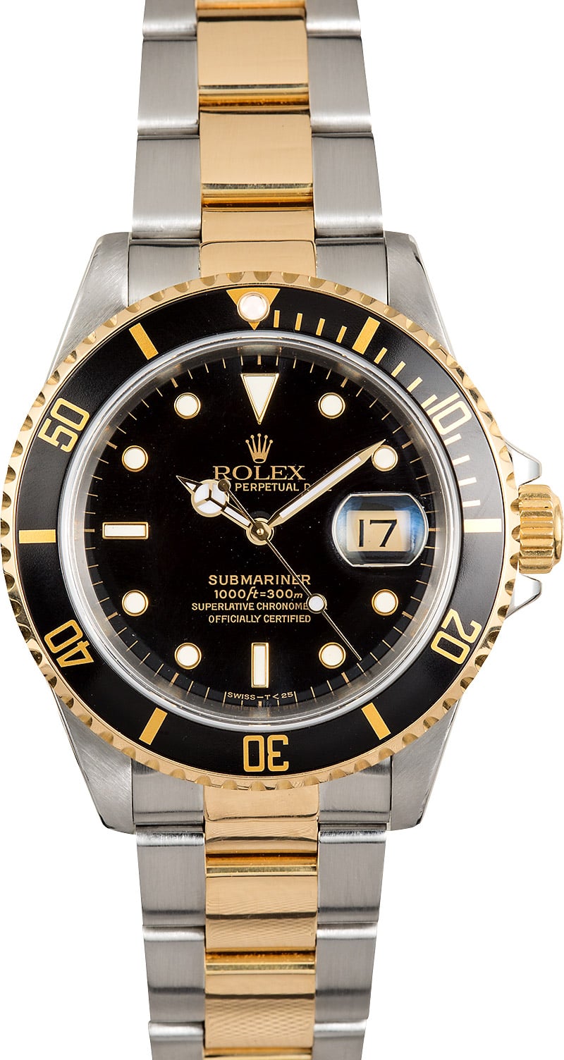 Buy Used Rolex Submariner 16613 | Bob's Watches - Sku: 113164