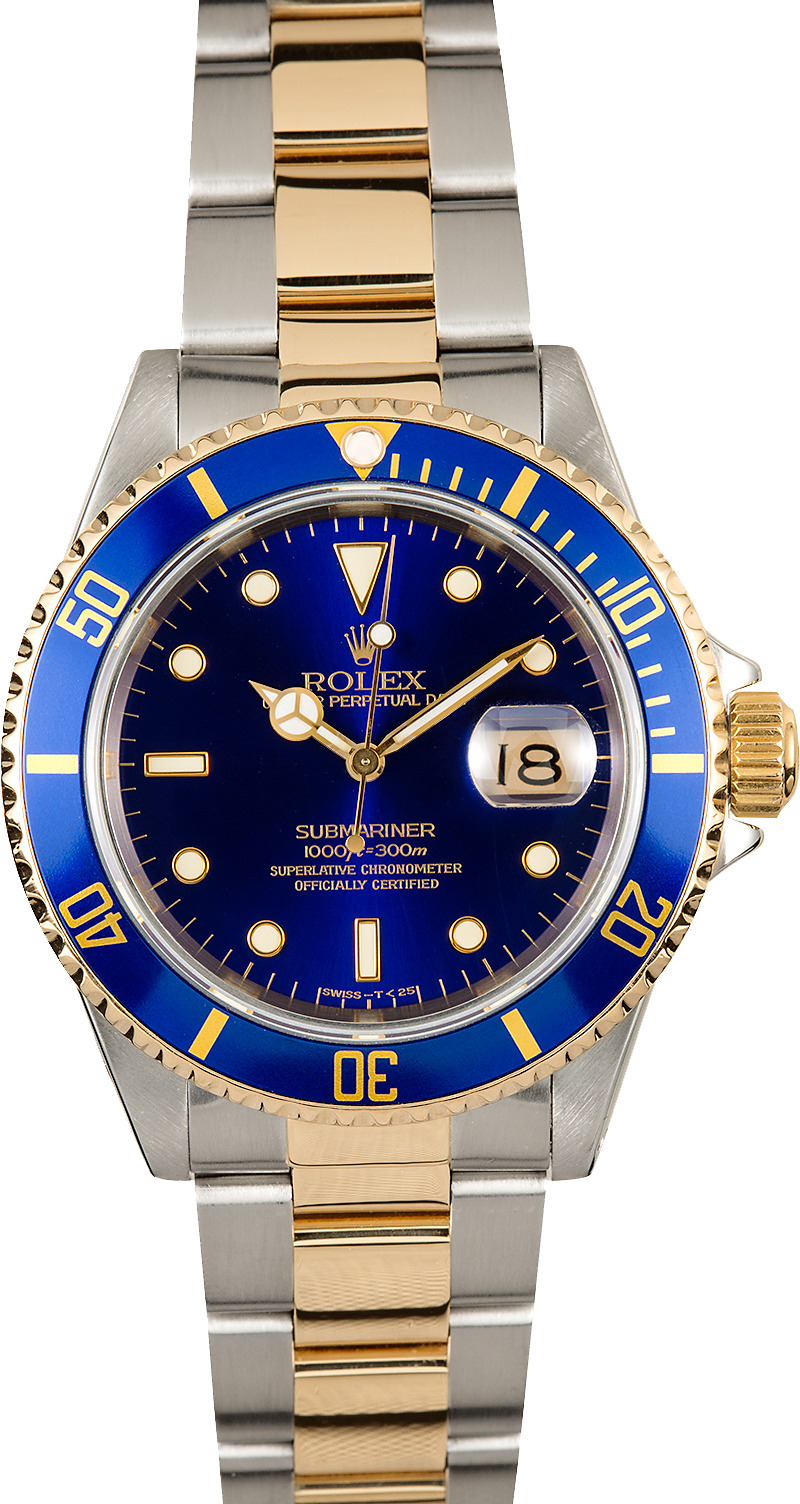 Buy Used Rolex 16613 | Bob's Watches - Sku: 110543