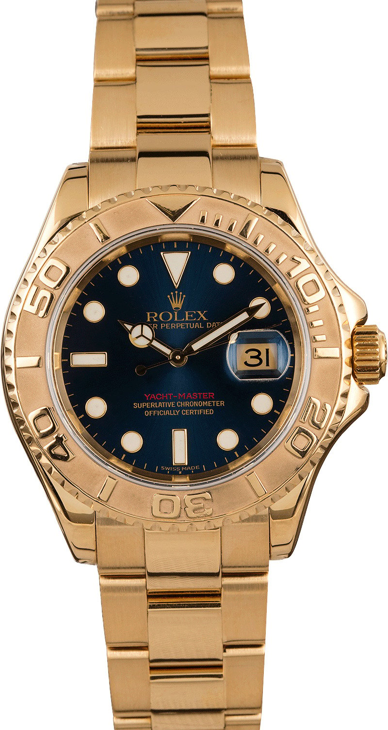 Buy Used Rolex Yacht-Master 16628 | Bob's Watches - Sku: 127673