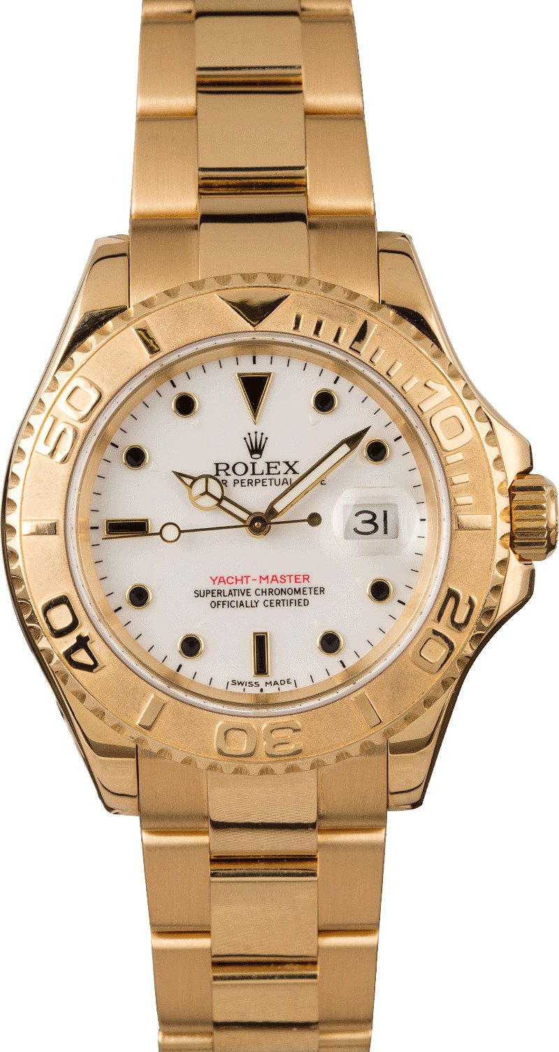 used men's rolex yachtmaster