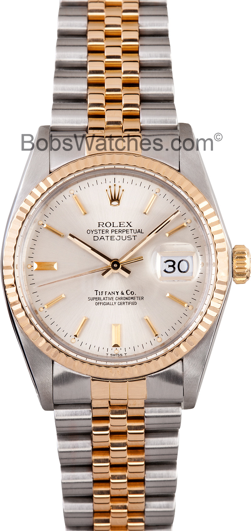 Rolex Datejust Silver Tiffany Dial 